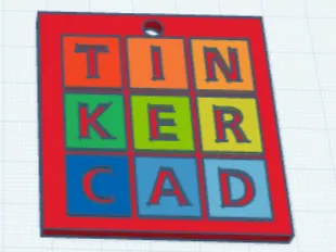 Tinkercad Keychain