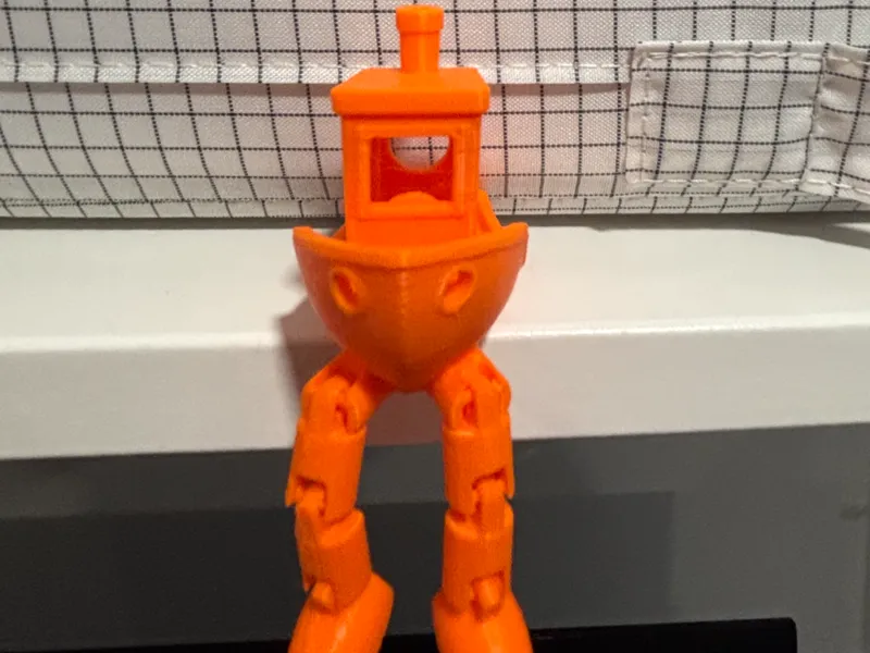 benchy with articulated legs