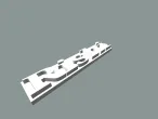 Keychain with name Rishi