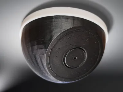 Domed Dummy Security Camera Housing