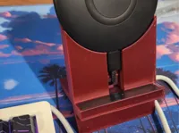 Support téléphone avec logement chargeur à induction — photo 1