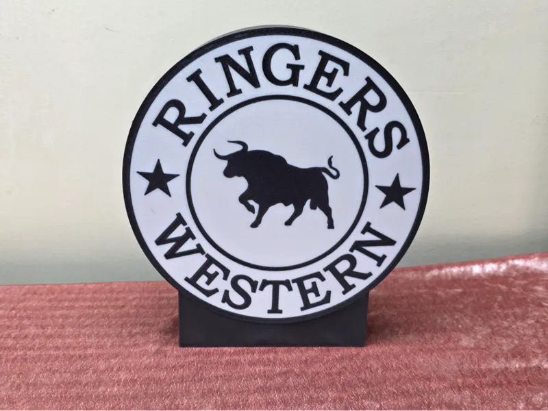 Ringers Western Lightbox W Hook & Stand