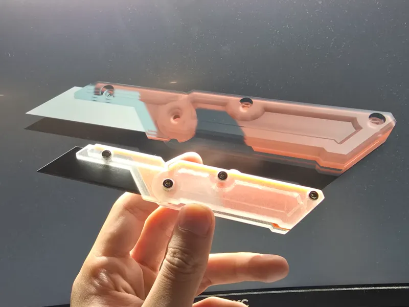 简约风梯形刀片折叠刀 / Foldable Knief (Utility Blade)