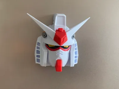 RX782 Gundam 3D Refrigerator Magnet