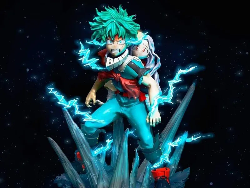 Deku and Eri Figure
