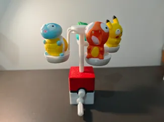旋转宝可梦转盘展示台