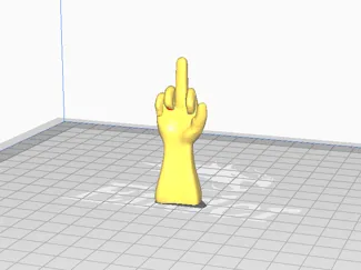 middle finger