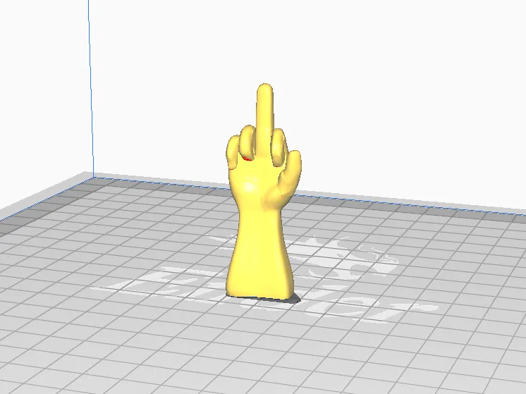 middle finger