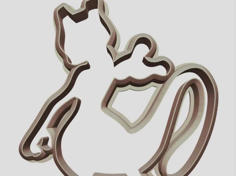 Mewtwo cookie cutter