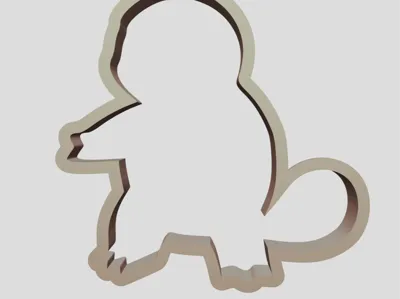Squirtle cookie cutter