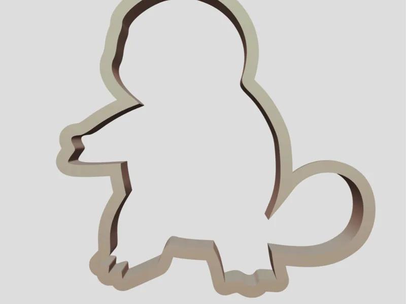 Squirtle cookie cutter