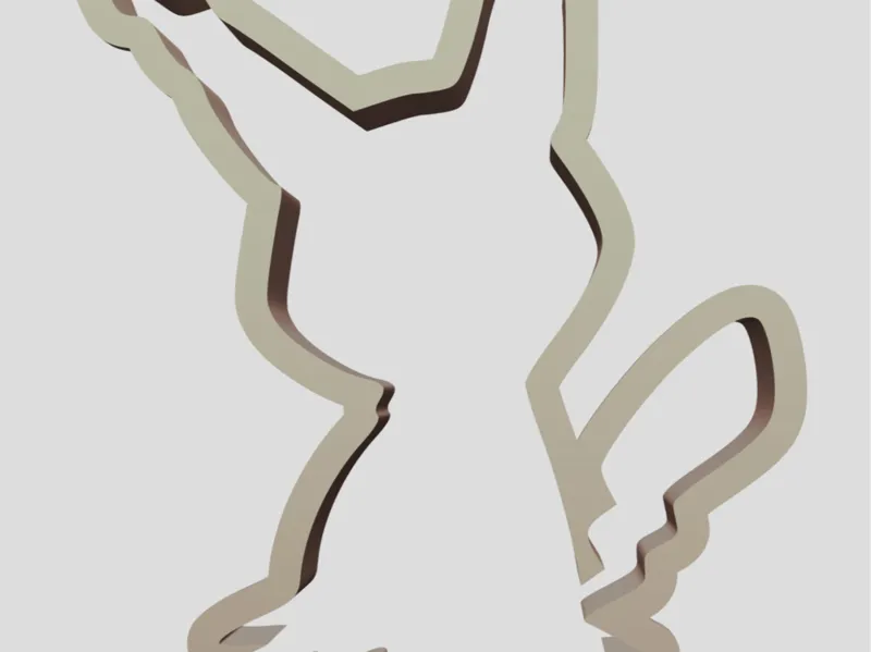 Mimikyu cookie cutter