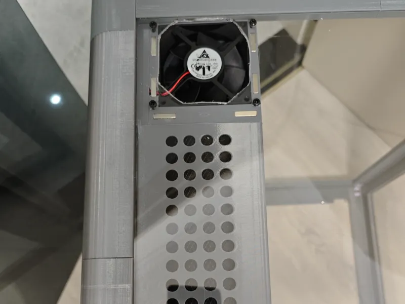 A1封箱排气，使用小米车载空气滤芯