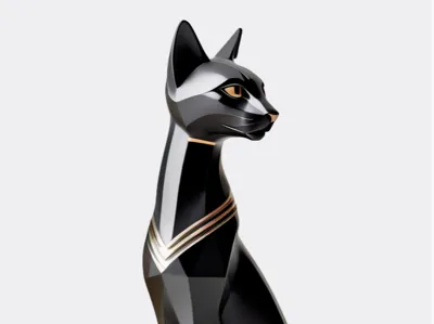 Goddess Bastet (also known as Bast).