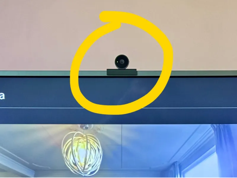 Nintendo Switch 2 Camera Mount for TV