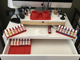 PAINTING STATION - RACK COLORS STATION - The MID!