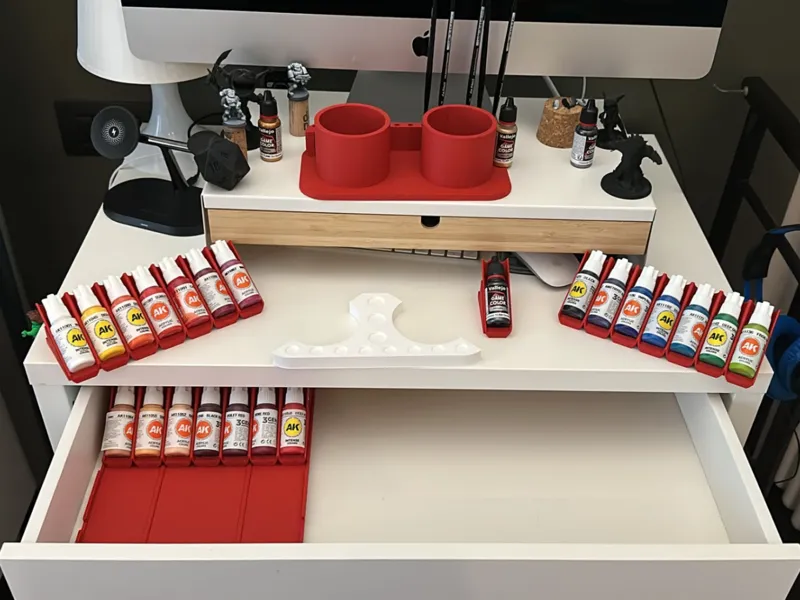PAINTING STATION - RACK COLORS STATION - The MID!