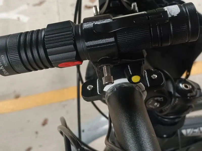 Bike Torch Mount on Handle bar Detatchable