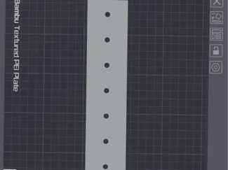 Shelf pin jig 1/4in holes 32mm on center