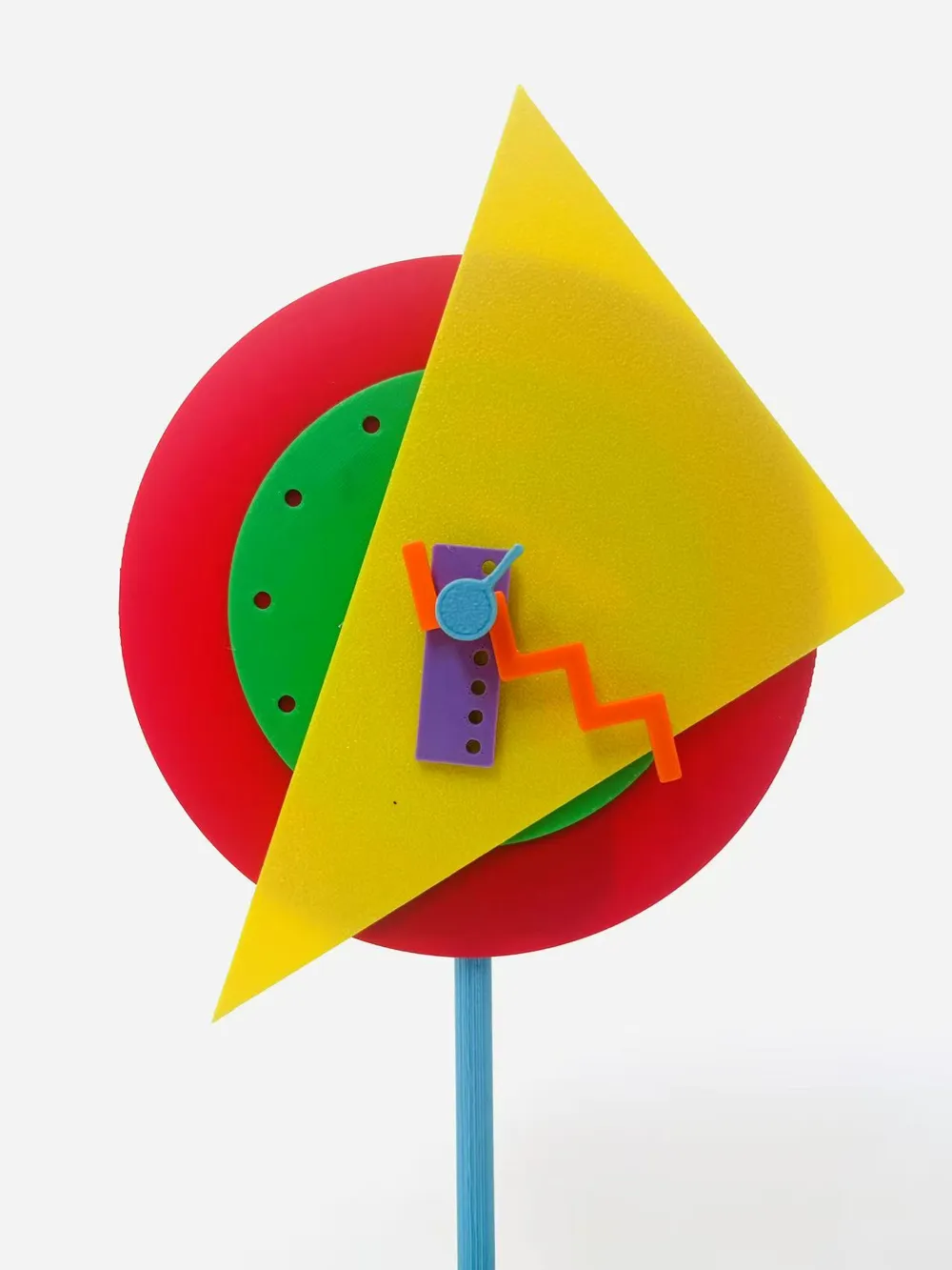 Memphis Clock Project Vintage Memphis Clock - Free 3D Print Model - MakerWorld