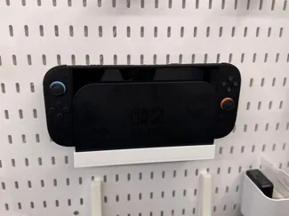任天堂Switch 2充电底座洞洞板支架