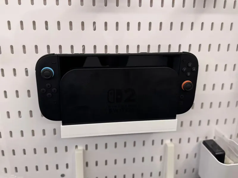任天堂Switch 2充电底座洞洞板支架