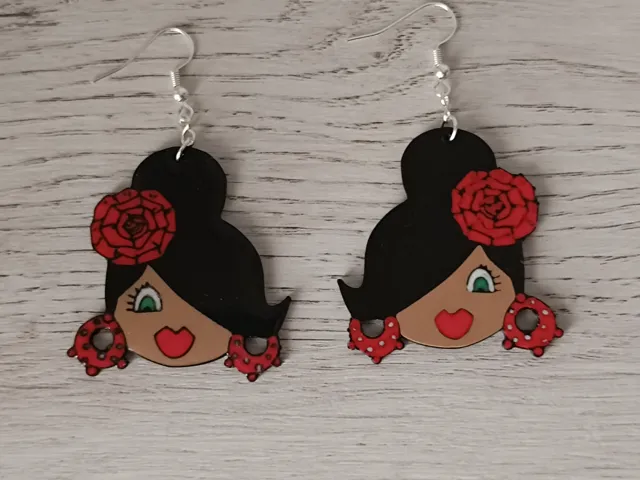 Pendientes Flamenca.