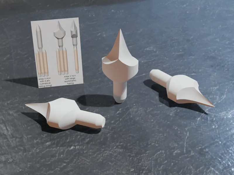 Atlas V HLV Asymmetric Fairing