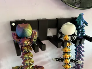 Wall mounted Dragon Stand.