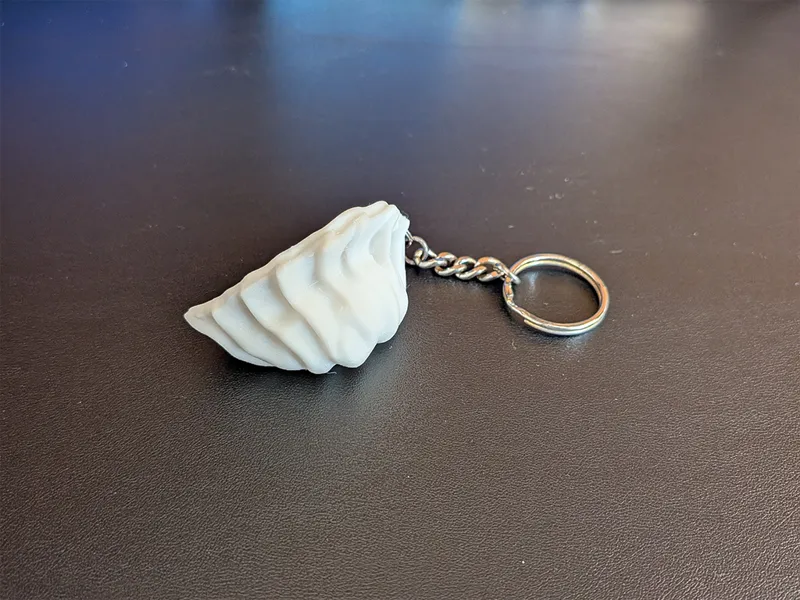 Dumpling keychain
