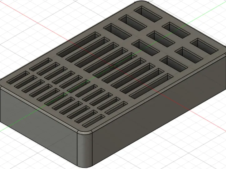 Organizador de USB, SD y micro SD