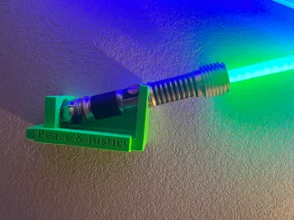 Light Saber display