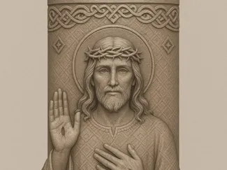 uma vela de jesus
