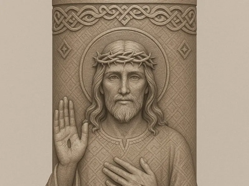 uma vela de jesus