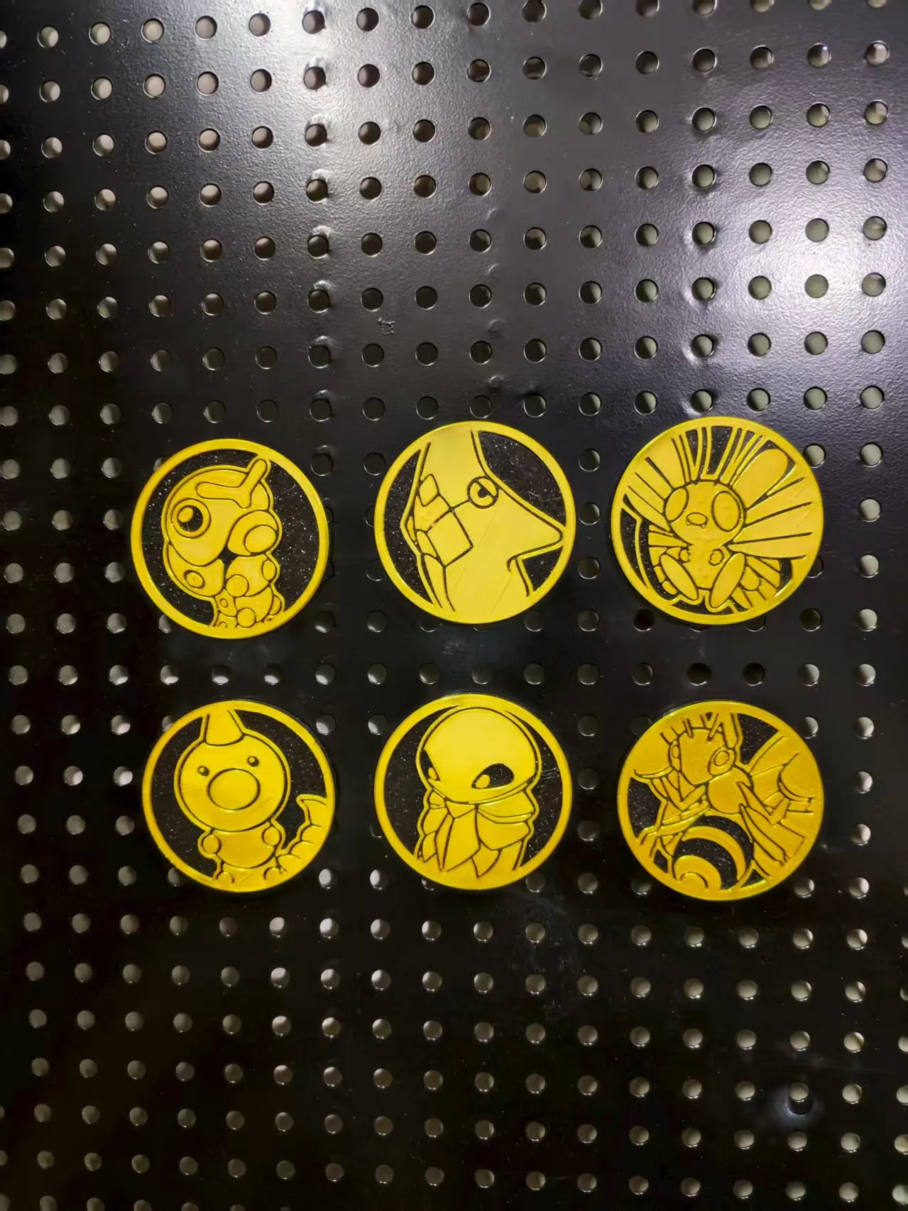 Pokemon 코인/냉장고 자석/회전식 걸이 (007 Squirtle→008 Wartortle→009 Blastoise) - 무료 3D  프린트 모델 - MakerWorld