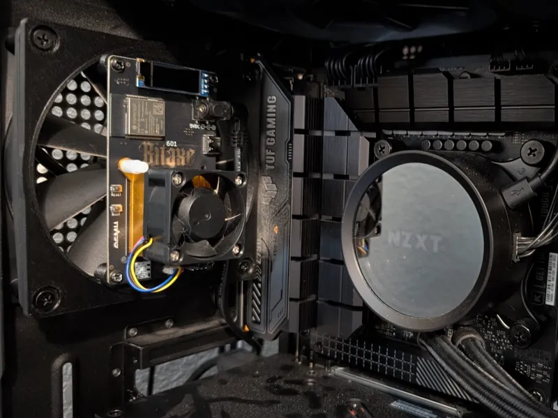 BitAxe Gaming PC Fan Mounts - Because why not!?