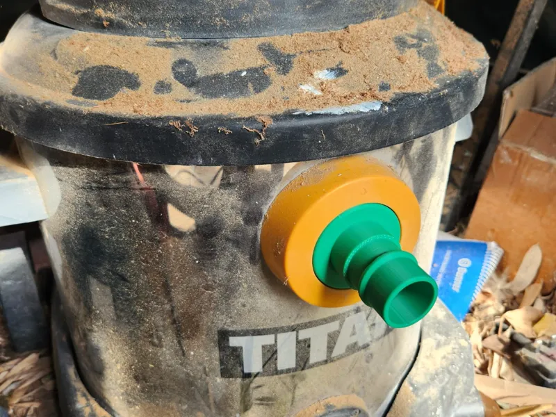 Titan Wet & Dry Vacuum Hose Adapror 