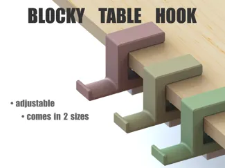 Blocky Table Hook
