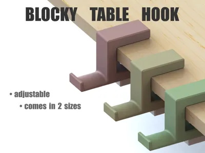 Blocky Table Hook