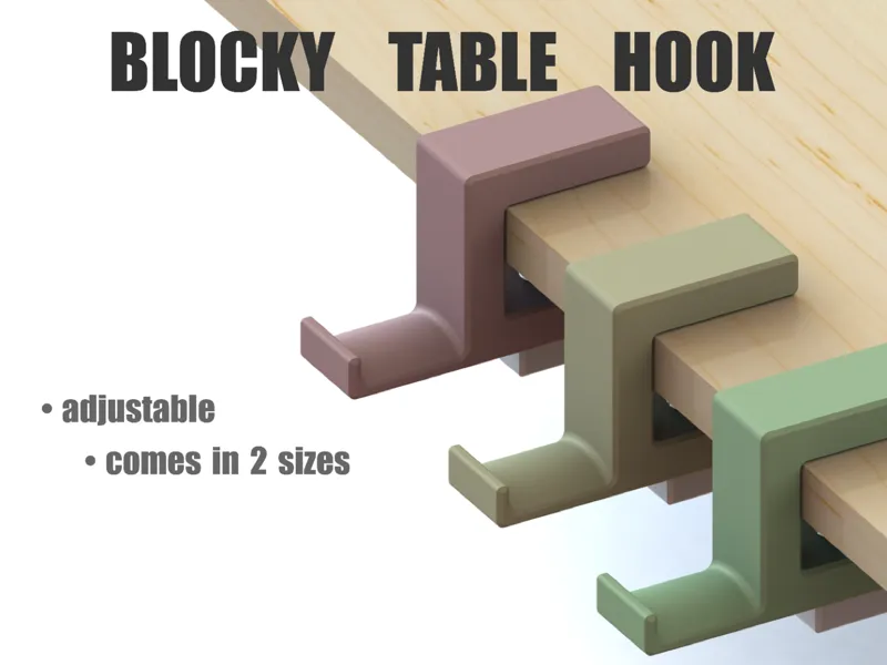 Blocky Table Hook