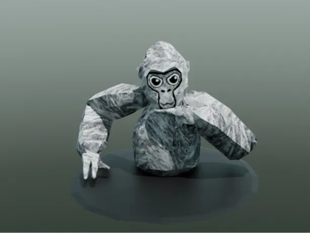 Gorilla tag Figurine (Single Color)