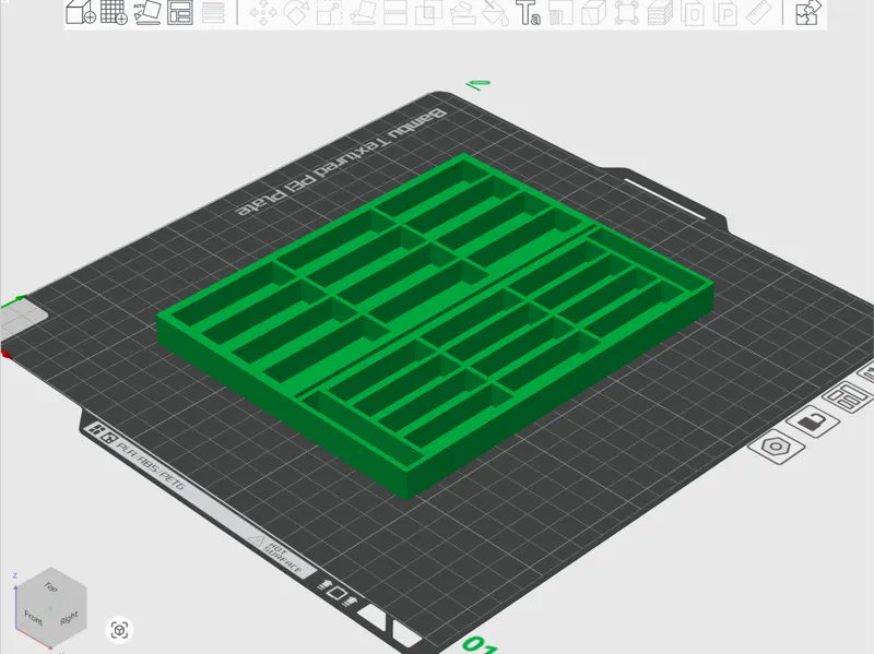 Battery Organizer Tray