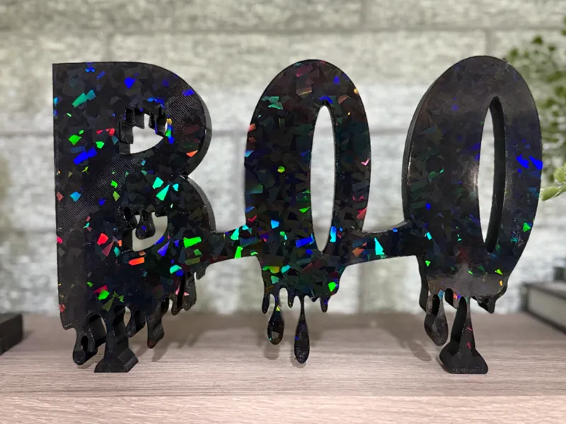 Halloween Boo Sign 
