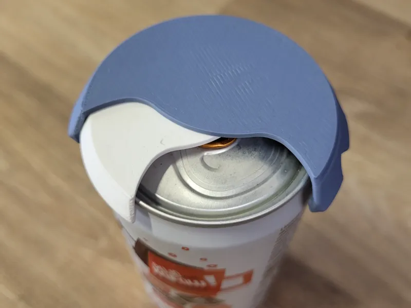Rotating Soda Can Lid