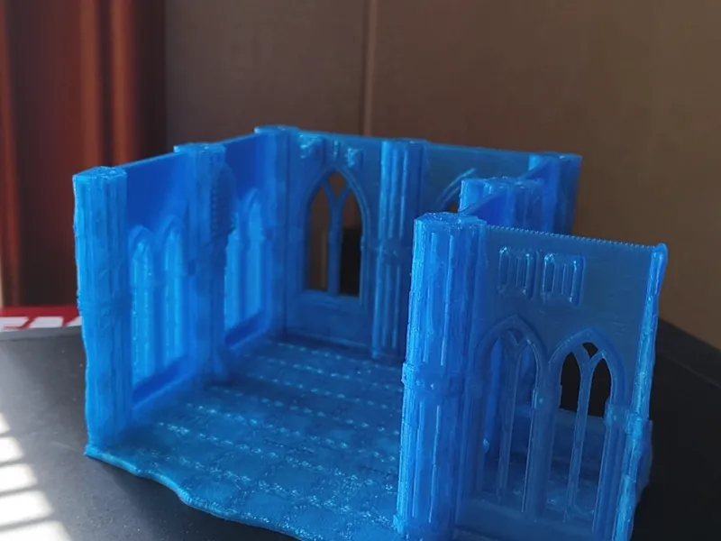中世纪建筑风格展台