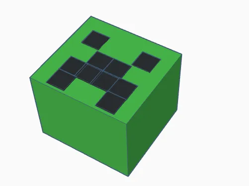 Minecraft Creeper Storage Box