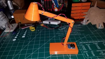 My LED mini articulated lamp