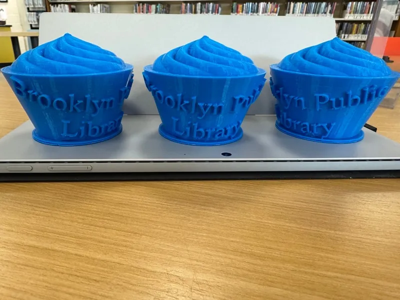 Brooklyn Public Library Cupcake (Anniversary)