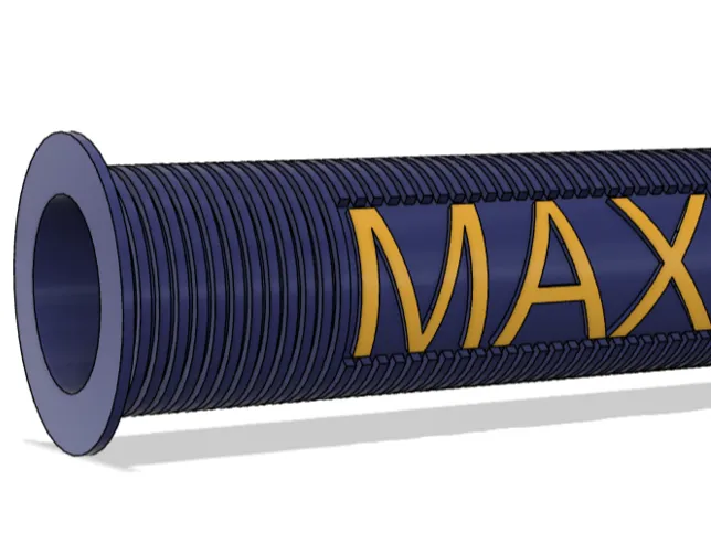Bike Handle (with Max imprinted design) (TPU)