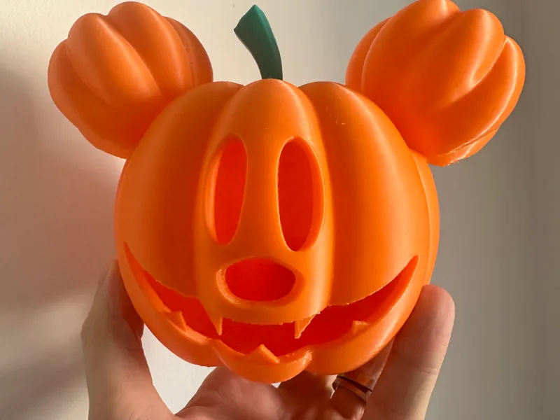 Vampire Mickey Pumpkin